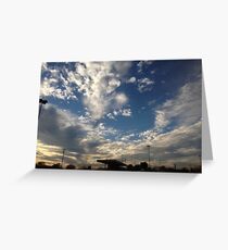 Blue Skies Greeting Card