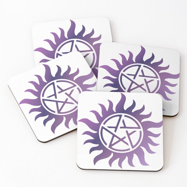 Item preview, purple pentacle designed and sold by SacrificialGift.