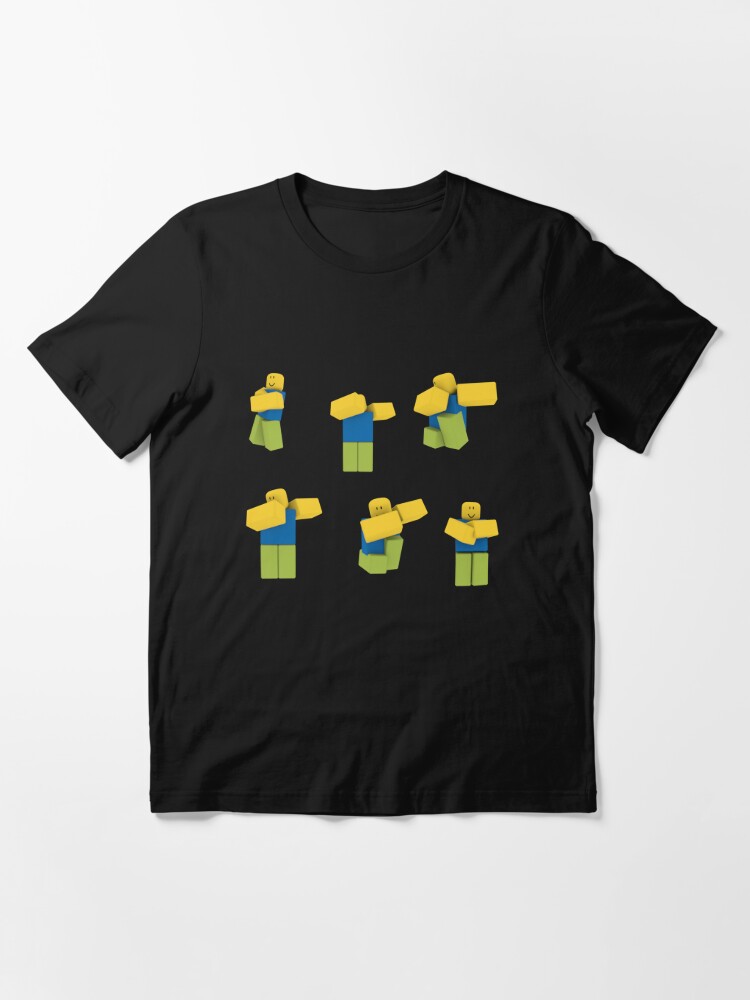 Roblox Dabbing Dancing Dab Noobs Sticker Pack T Shirt By Smoothnoob Redbubble - roblox clothing pack