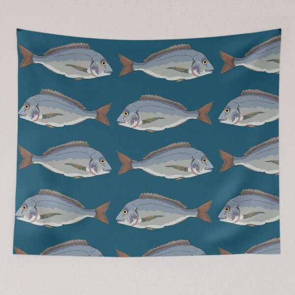 Item preview, illustration of sea bream fish designed and sold by duxpavlic.