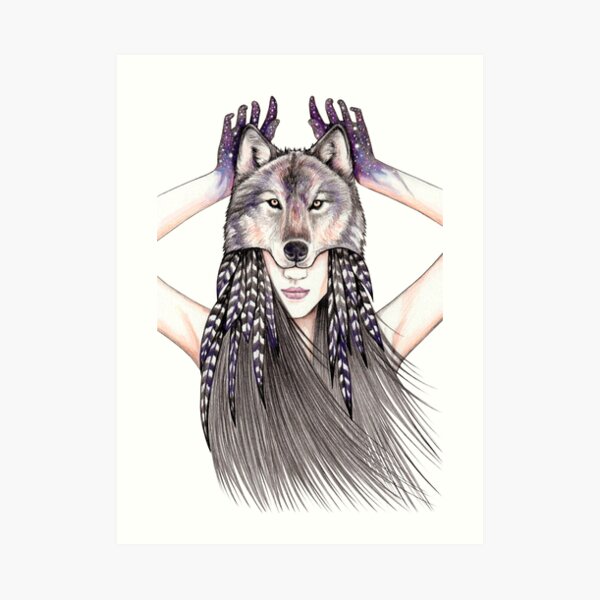 Feral Heart Art Print