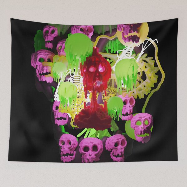 Item preview, Skull world designed and sold by occultfx.