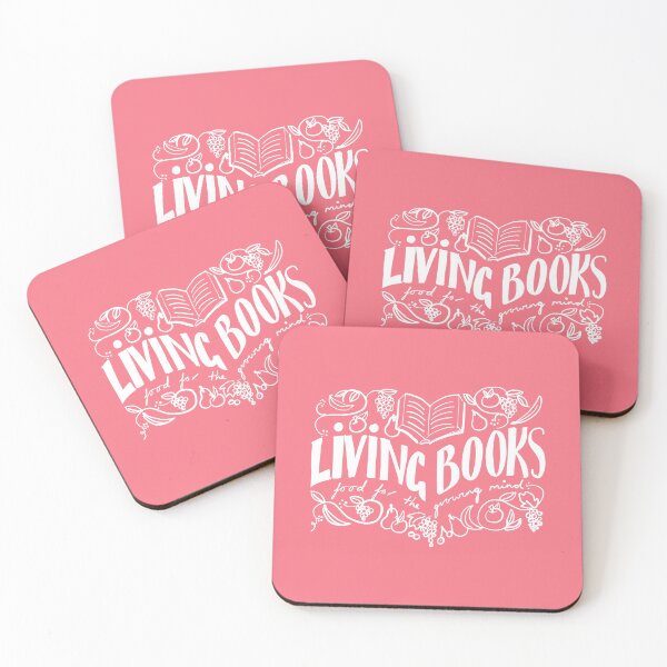 Item preview, Living Books | White on Pink designed and sold by HermiesSchool.
