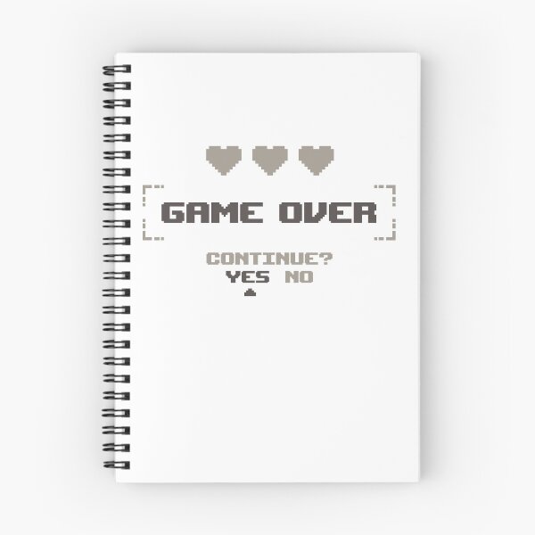 Item preview, Game Over Gamers Continue Yes or No designed and sold by Dewirumbaina.