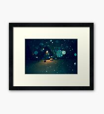 Snowstorm Framed Print