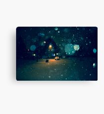 Snowstorm Canvas Print