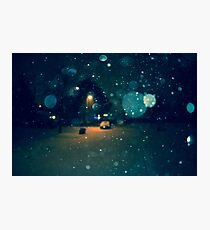 Snowstorm Photographic Print