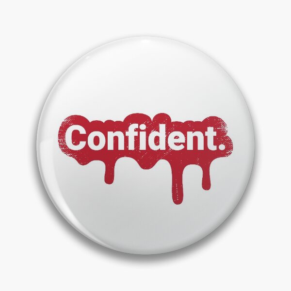 Item preview, Confident grunge design - motivational quote - hip hop design designed and sold by PKdesignshop.