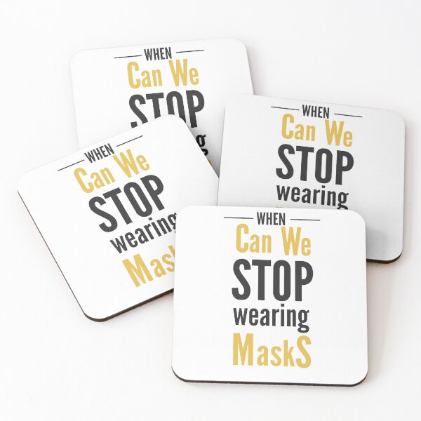 Item preview, When Can We Stop Wearing Masks Again? designed and sold by shihaams.