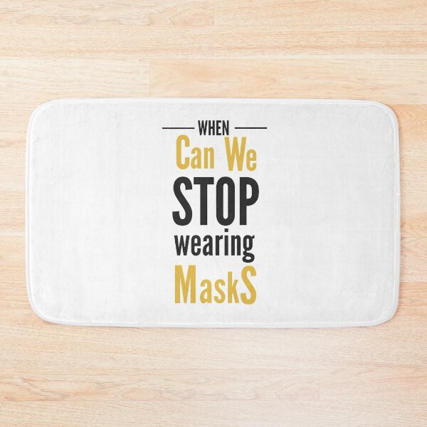Item preview, When Can We Stop Wearing Masks Again? designed and sold by shihaams.
