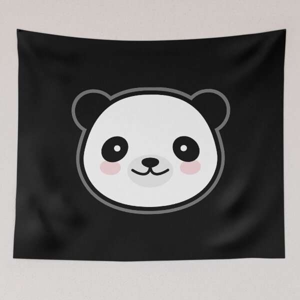 Item preview, Panda Kawaii Face designed and sold by ShirtBricks.