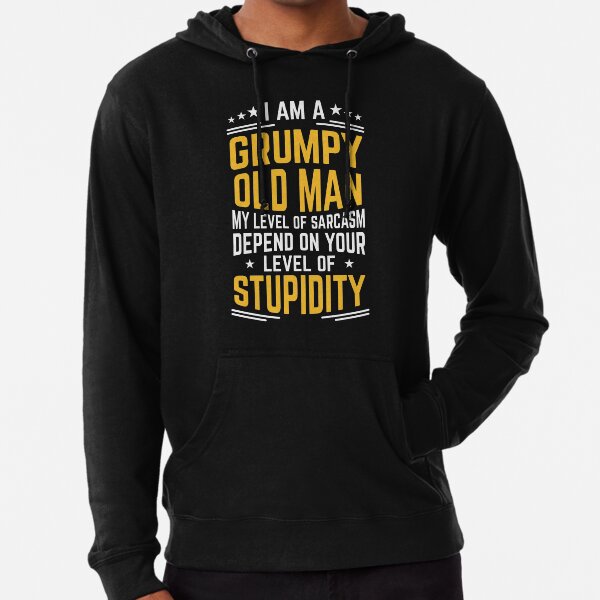 I Am A Grumpy Old Teacher My Level of Sarcasm Adult Hoodie