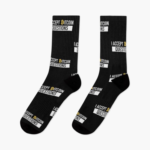 Item preview, I Accept Bitcoin Questions - Crypto Currency Traders designed and sold by JukeLox.