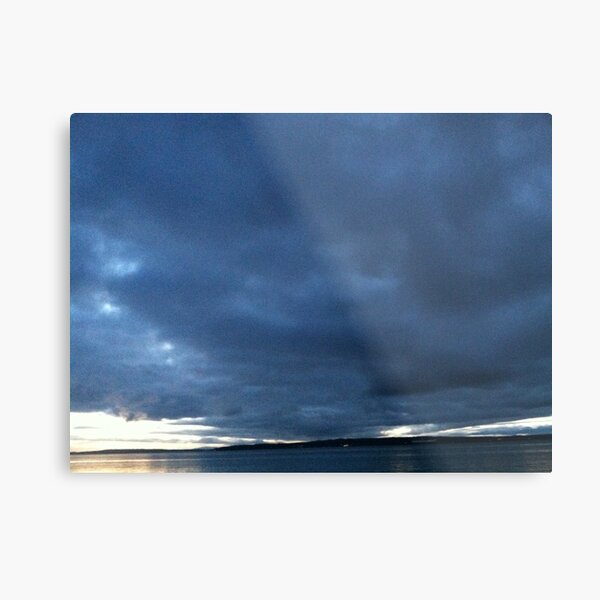 The Storm before the Calm Metal Print