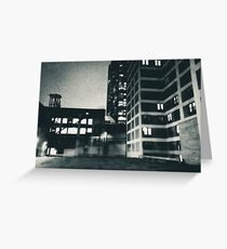 Architectural Abstraction Greeting Card