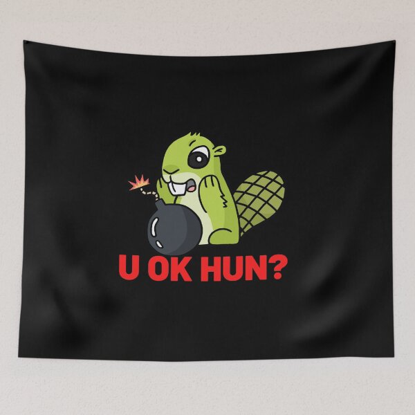 Item preview, U OK HUN? Beaver designed and sold by Amar2507.