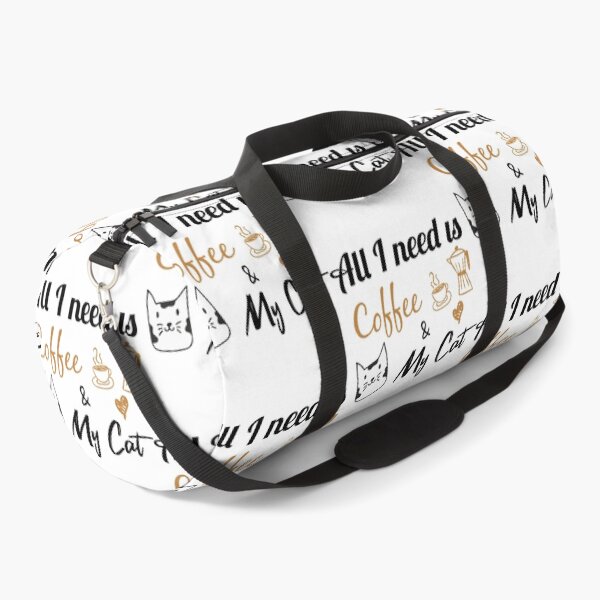 Item preview, All I Need is Coffee and my Cat designed and sold by AdelDa19.