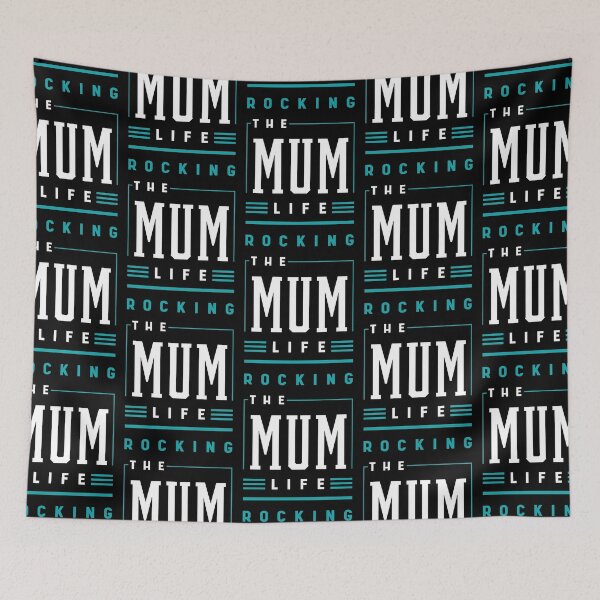 Item preview, Cute Mother's Day Gift Mom Rocking the Mum Life designed and sold by DiogoCalheiros.