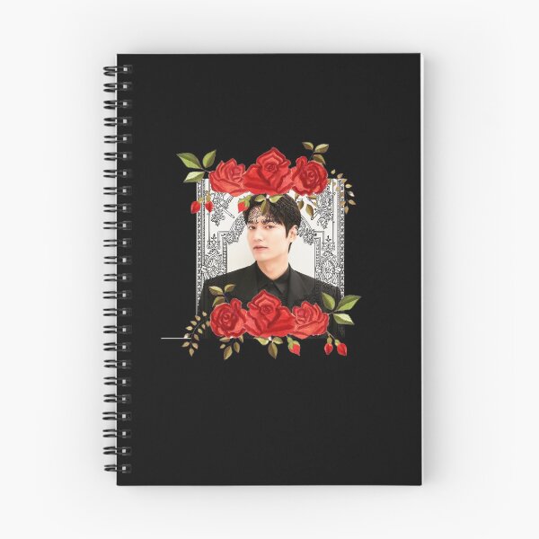 Item preview, [lee min ho] [red flowers + black] designed and sold by rainbowsundust.