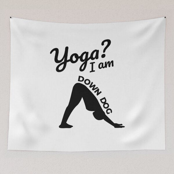 Item preview, Yoga? I'm down, dog designed and sold by Statim.