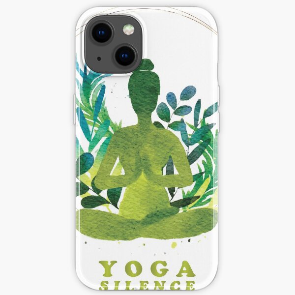 Yoga Silence T-Shirts iPhone Flexible Hülle