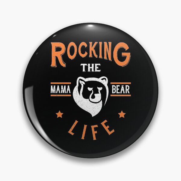 Item preview, Cute Mother's Day Gift Mom Rocking the Mama Bear Life designed and sold by DiogoCalheiros.