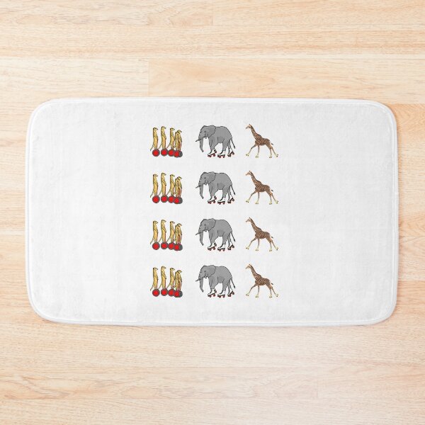 Item preview, Stickerpack Segway Meerkat, Rollerskate Elephant and Giraffe designed and sold by reujken.