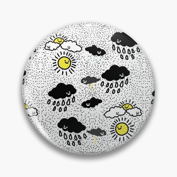 Item preview, Clouds sun and snow patterns designed and sold by Engin1881.