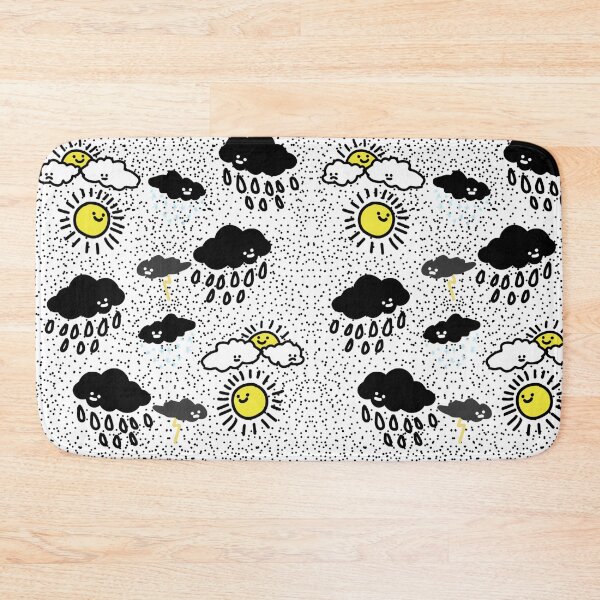 Item preview, Clouds sun and snow patterns designed and sold by Engin1881.