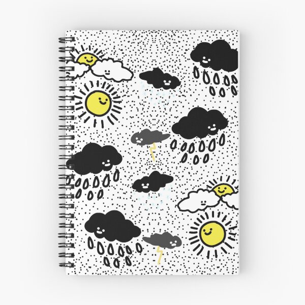 Item preview, Clouds sun and snow patterns designed and sold by Engin1881.
