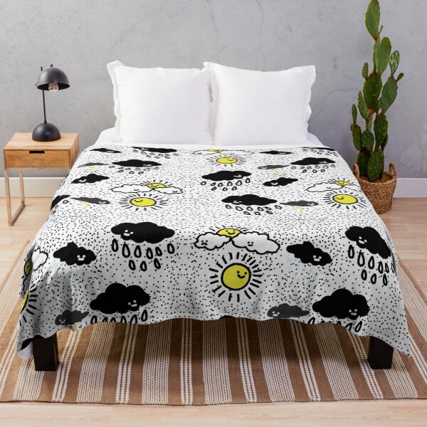 Item preview, Clouds sun and snow patterns designed and sold by Engin1881.
