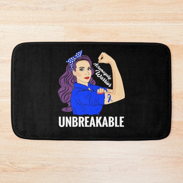 Item preview, Acromegaly Warrior Unbreakable Awareness designed and sold by ZNOVANNA.