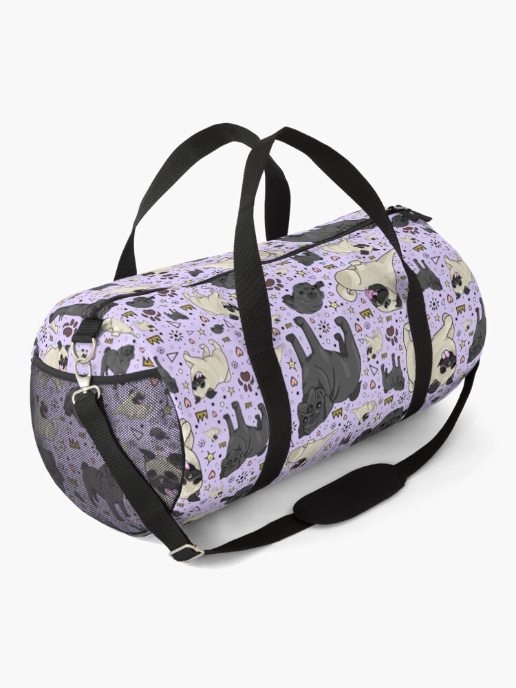 Alternate view of Pugs in Purple Duffle Bag