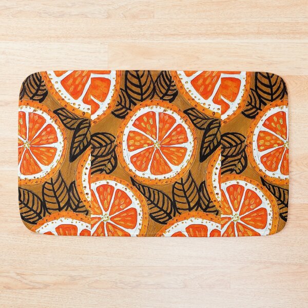 Item preview,  orange slice painting designed and sold by KiwiBurrito.