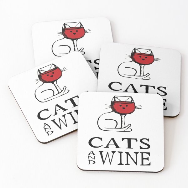 Item preview, Cat and wine fine designed and sold by linhkaphung.