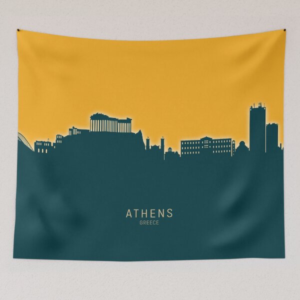 Item preview, Athens Greece Skyline designed and sold by ArtPrints.