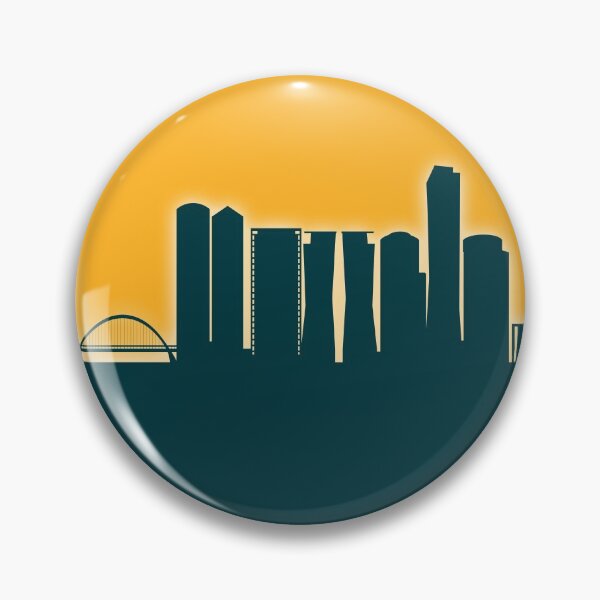 Item preview, Tel Aviv Israel Skyline designed and sold by ArtPrints.