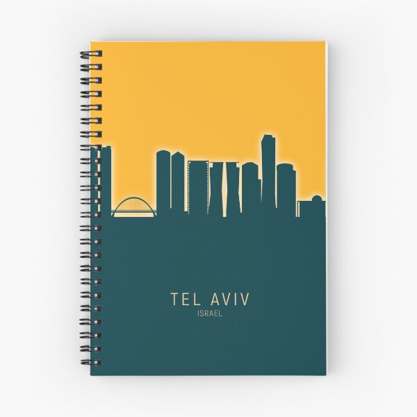 Item preview, Tel Aviv Israel Skyline designed and sold by ArtPrints.