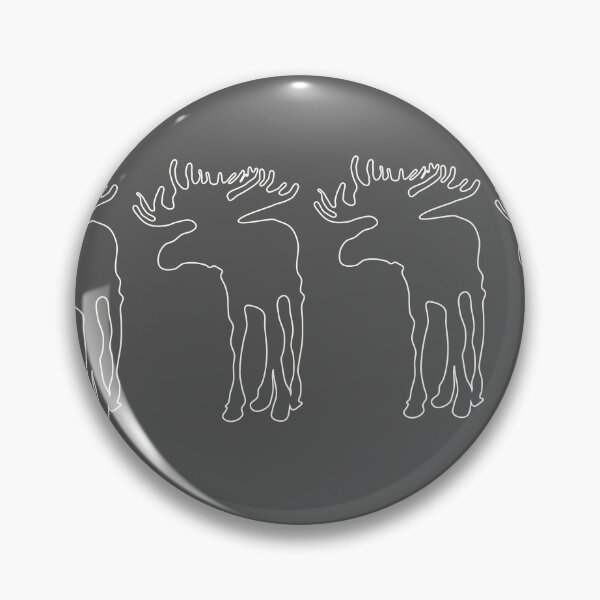 Item preview, Funny mooses to spot - gray designed and sold by Aurealis.