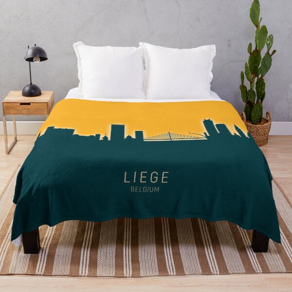 Item preview, Liege Belgium Skyline designed and sold by ArtPrints.