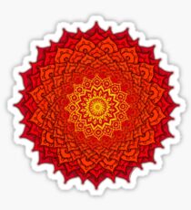 okshirahm rose mandala Sticker