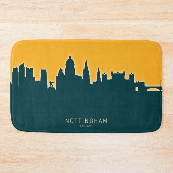 Item preview, Nottingham England Skyline designed and sold by ArtPrints.