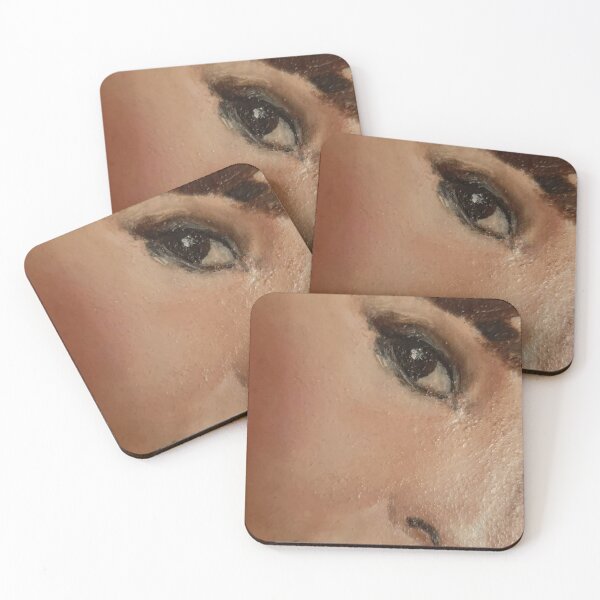 Item preview, Beautiful girl with brown eyes Monica Bellucci  designed and sold by ElenaGalaxyArt.