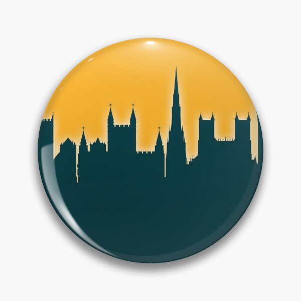 Aperçu de l'œuvre Bristol England Skyline créée et vendue par ArtPrints.