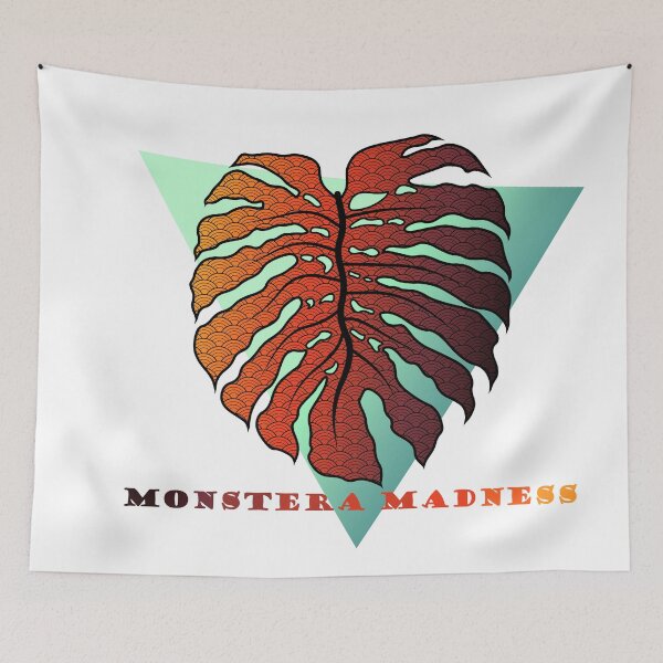 Item preview, Monstera Madness- Warm colours designed and sold by Celsii.
