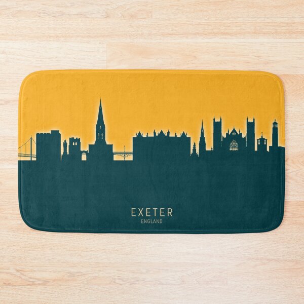 Item preview, Exeter England Skyline designed and sold by ArtPrints.