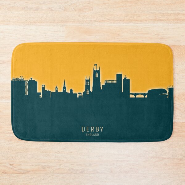 Item preview, Derby England Skyline designed and sold by ArtPrints.