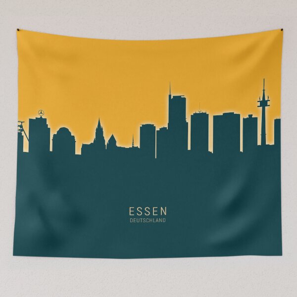 Item preview, Essen Germany Skyline designed and sold by ArtPrints.