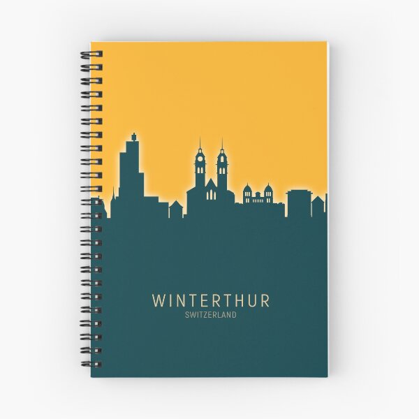 Item preview, Winterthur Switzerland Skyline designed and sold by ArtPrints.