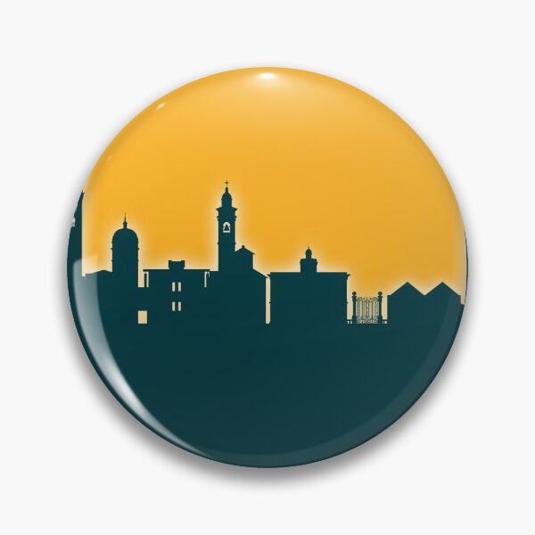 Item preview, Lugano Switzerland Skyline designed and sold by ArtPrints.